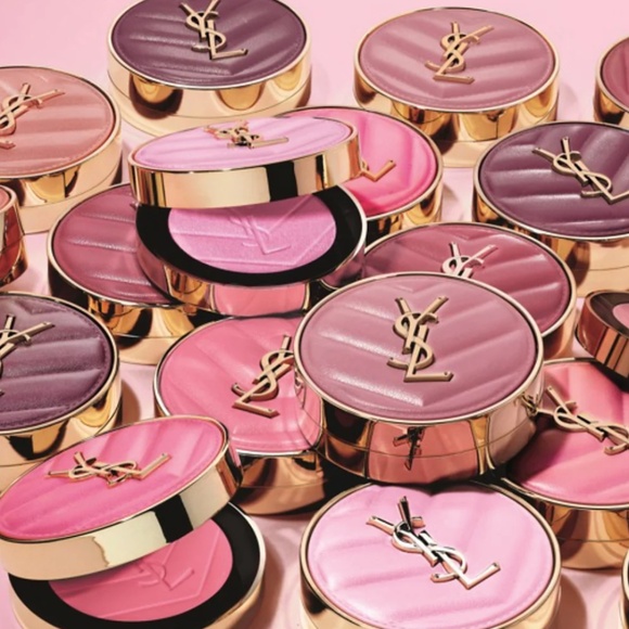 NWT Yves Saint Laurent Make Me Blush 24H Buildable Powder Blush 23 Hot Mauve - Picture 3 of 5